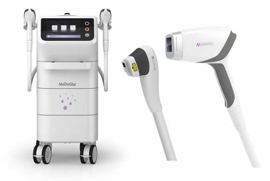 医療レーザー脱毛機「メディオスターモノリス」